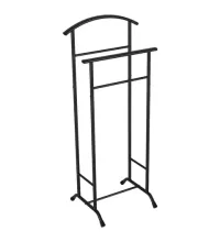 Вешалка-стойка костюмная "Стиль-3", 1080х470х350 мм, металл, черная, ВНП 300 Ч