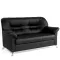 Двухместный Диван Парм черный главное фото в маленьком размере