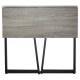 Стол на металлокаркасе BRABIX LOFT CD-001, 800х440х740 мм, складной, цвет дуб антик, 641210. Фото товара с разных ракурсов.